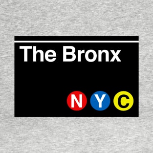 The Bronx Subway Sign T-Shirt